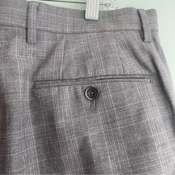 NWOT Soul of London Gray Glen Plaid Suit Pants Size 33R - Picture 13 of 15